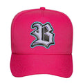 Boné Snapback Pink New Wings Couro Lilás