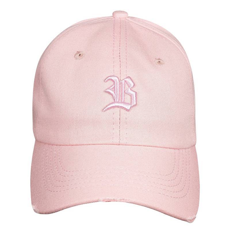 Boné Dad Hat Destroyed Rosa Bebê