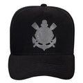 Boné Snapback Corinthians Nobuck Preto