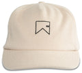 RHUDE - Beige Cashmere Chevron Logo Cap