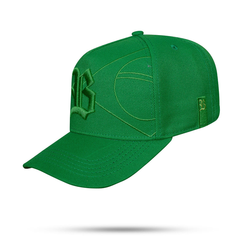 Boné Snapback Verde Bandeira Side BR Cup 2026 - imagem 2