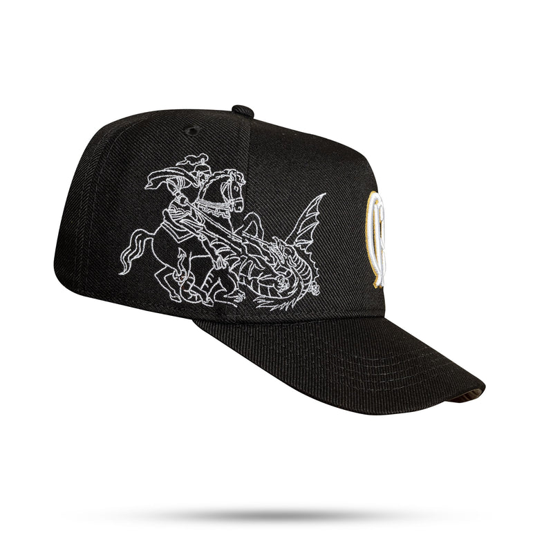 Boné Snapback Preto Santo Guerreiro - Corinthians - imagem 3