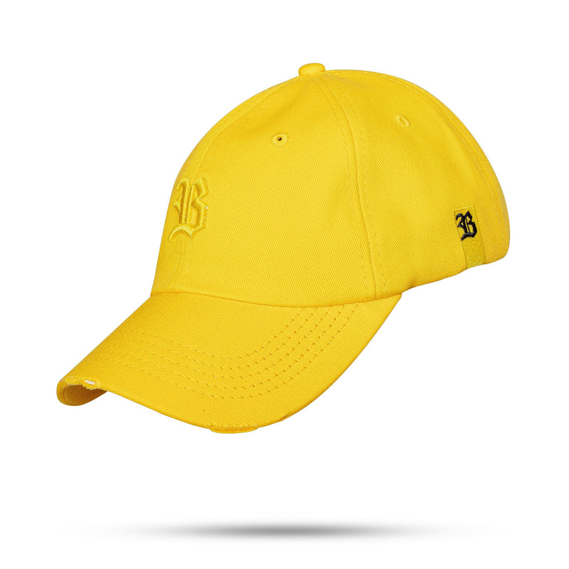 Boné Dad Hat Destroyed Amarelo - imagem 2