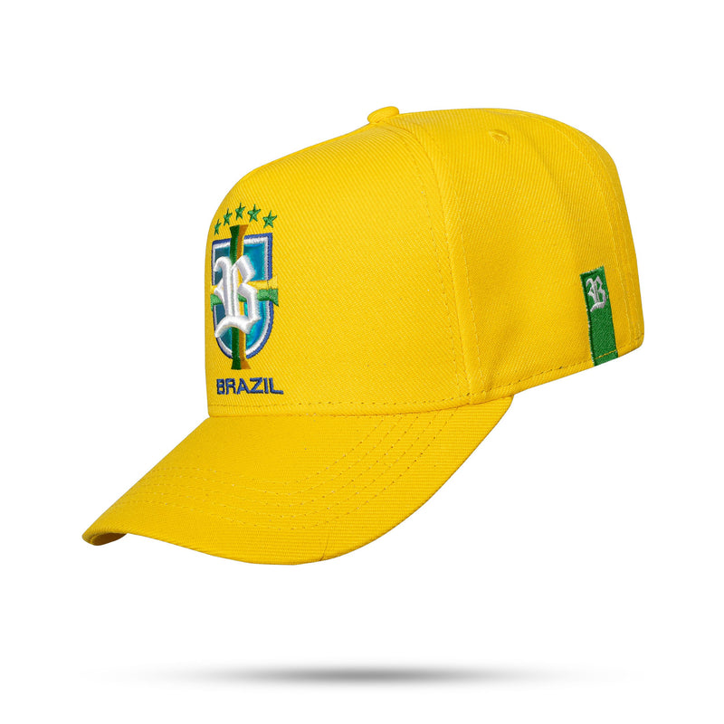 Boné Snapback Amarelo Brazil Cup 2026 - imagem 2