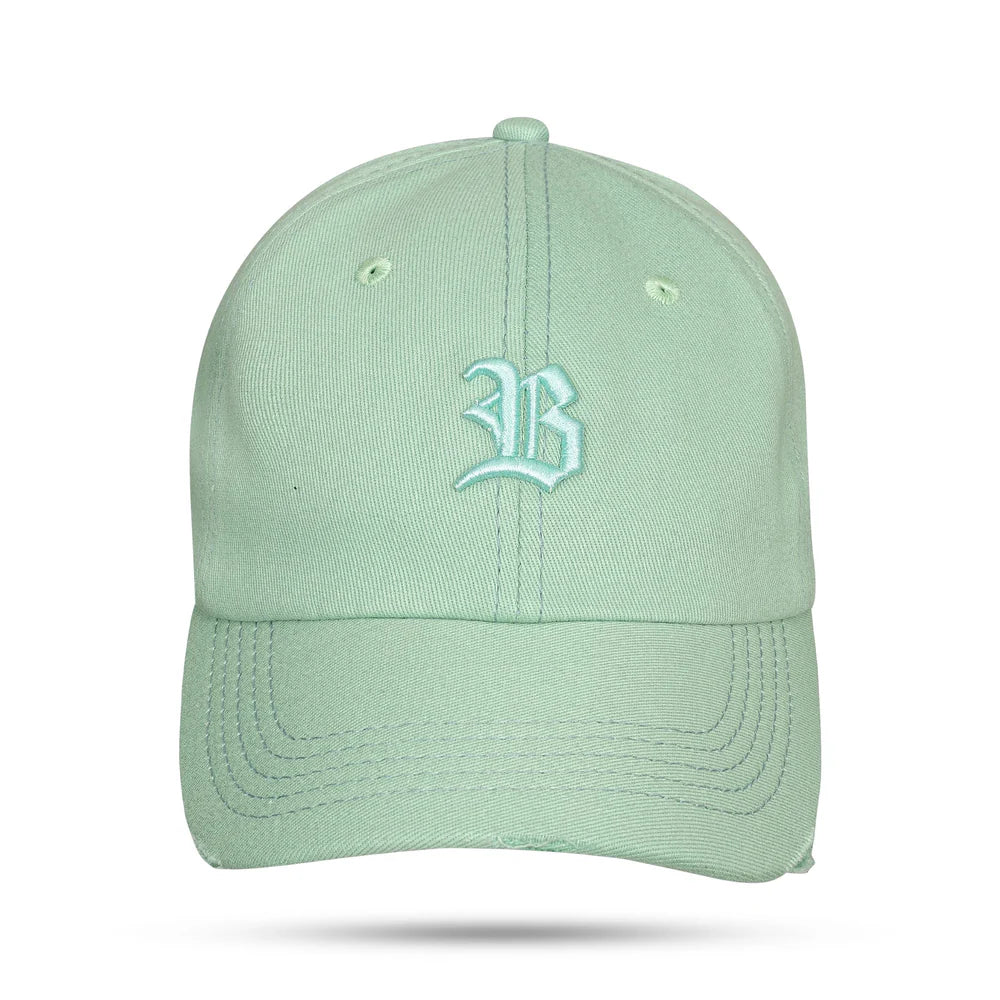 Boné Dad Hat Destroyed Verde Água