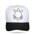 Boné Snapback Branco Aba Shine - Corinthians - 1040/50 - imagem 1