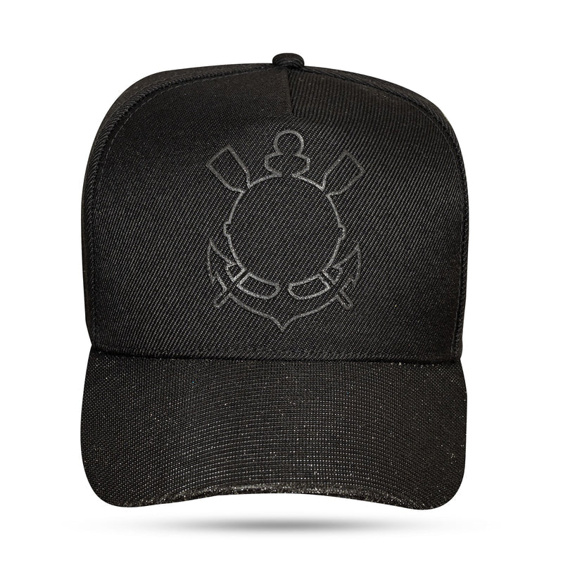 Boné Snapback Preto Aba Shine - Corinthians - 1040/49 - imagem 1