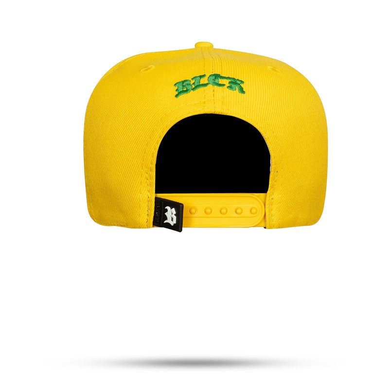 Boné Snapback Amarelo Basic Verde - imagem 3