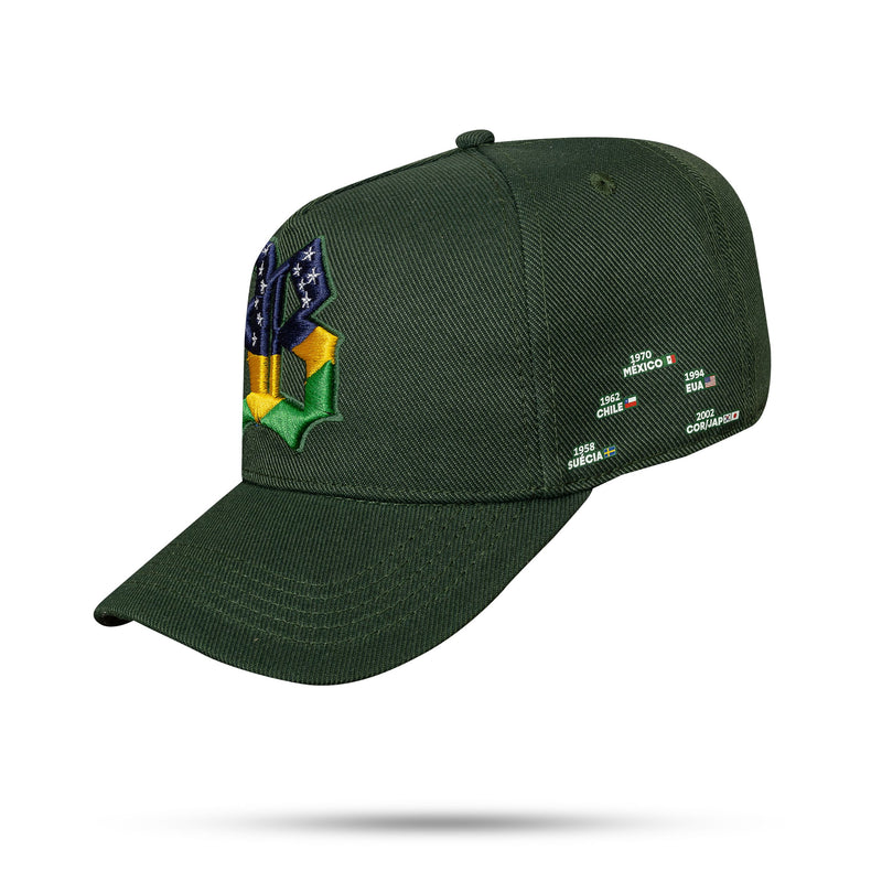 Boné Snapback Verde Musgo Penta - imagem 2