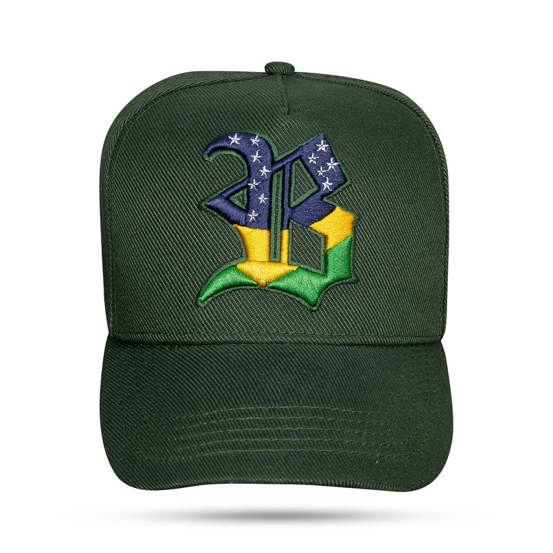 Boné Snapback Verde Musgo Penta - imagem 1