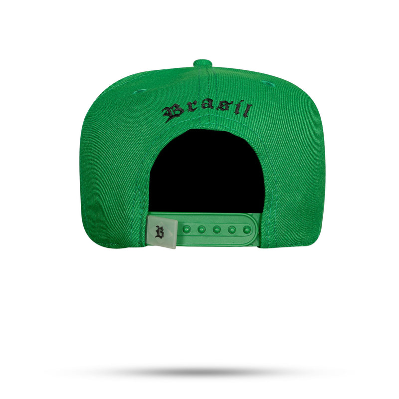 Boné Snapback Verde Brasil Monograma - imagem 3