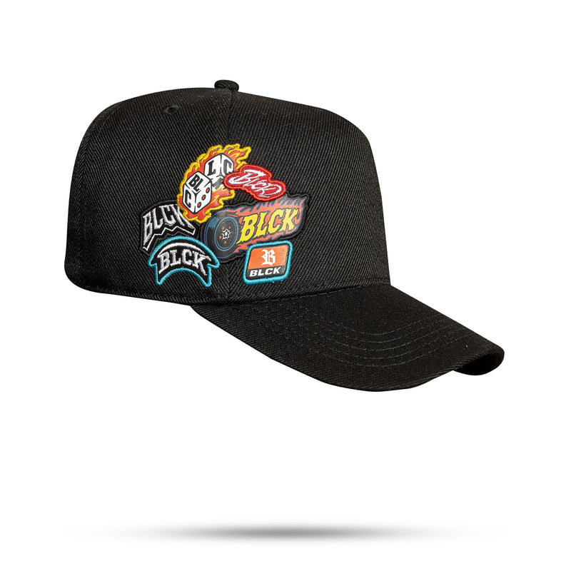 Boné Snapback Preto Patch - imagem 3