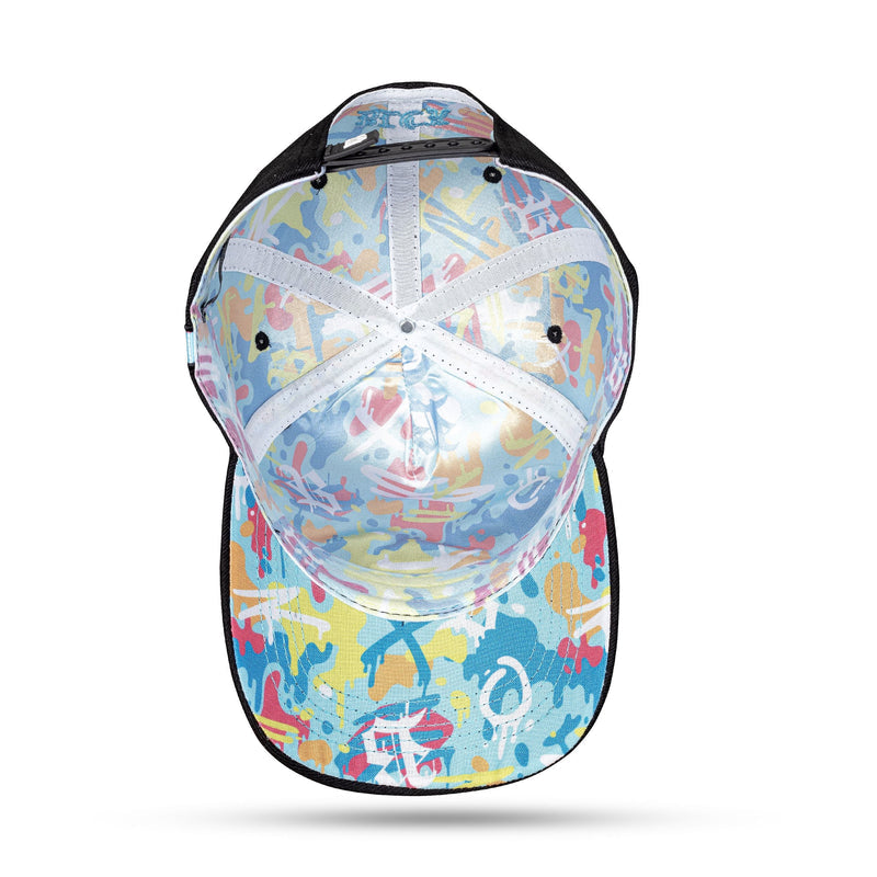 Boné Snapback Preto Splash Colors - imagem 4