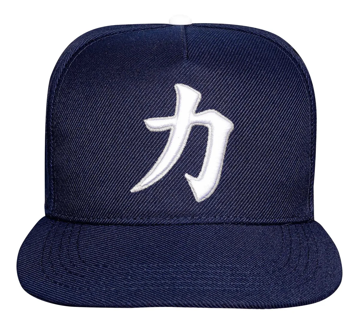 Boné Snapback N25 Aba Reta Azul Marinho Kanji Força - I Love My Caps - imagem 2