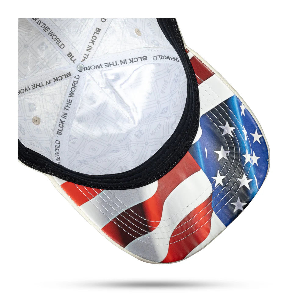 Boné Snapback Off White Suede USA - imagem 3