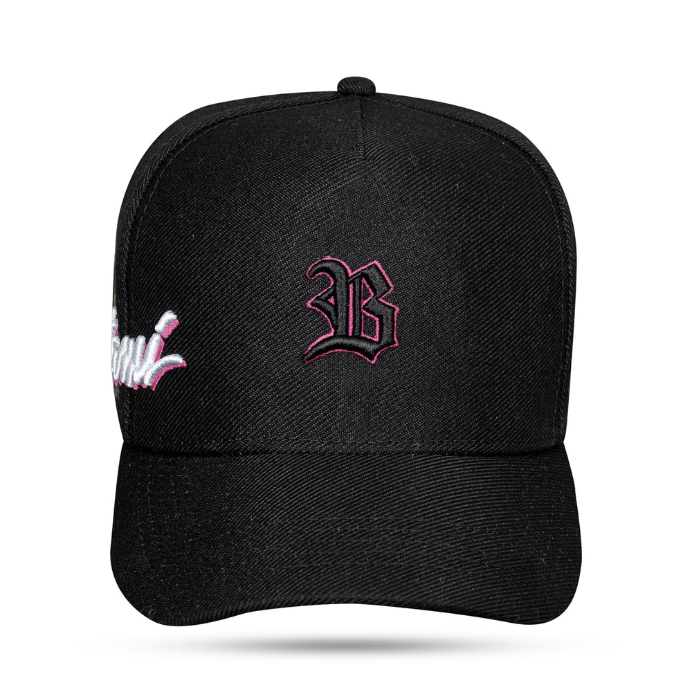 Boné Snapback Preto BLCK Miami - imagem 5