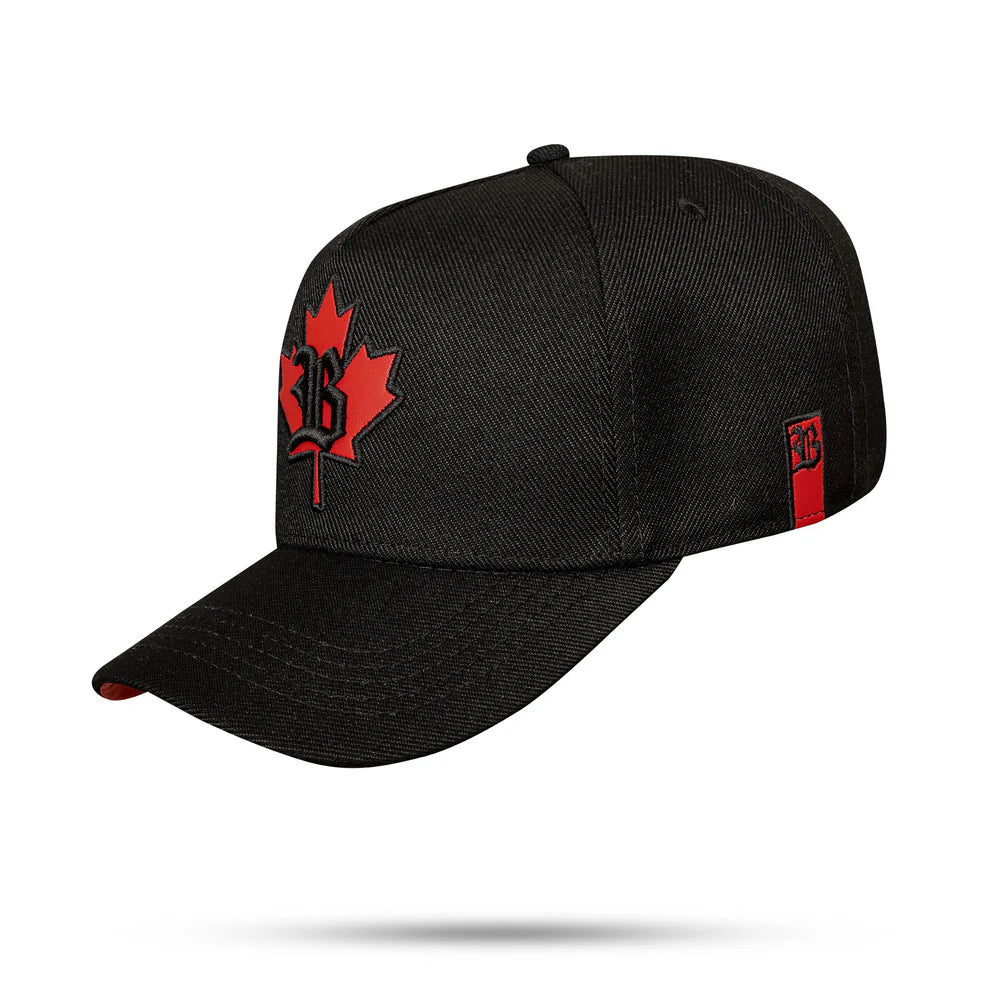 Boné Snapback Preto Canadá Cup 2026 - imagem 1