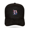 Boné Snapback Preto Suede USA - imagem 4