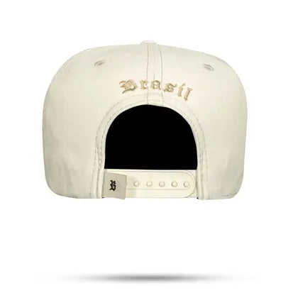 Boné Snapback Suede Off White Brazil Redentor - imagem 4