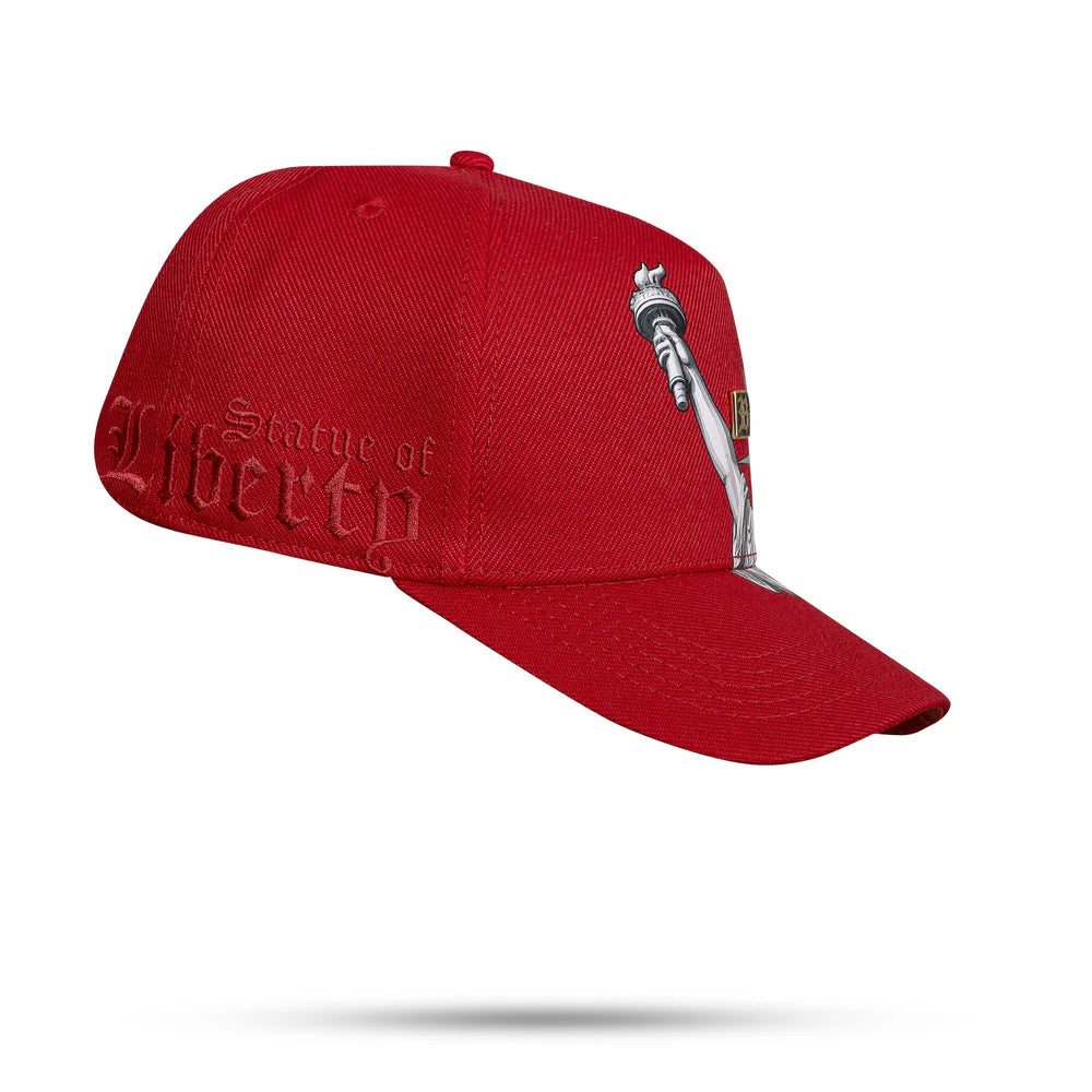 Boné Snapback Vermelho Liberty - imagem 2
