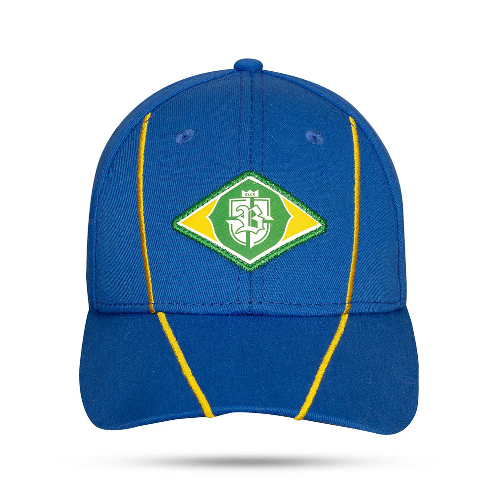 Boné Strapback Baseball Azul Brasil - imagem 3