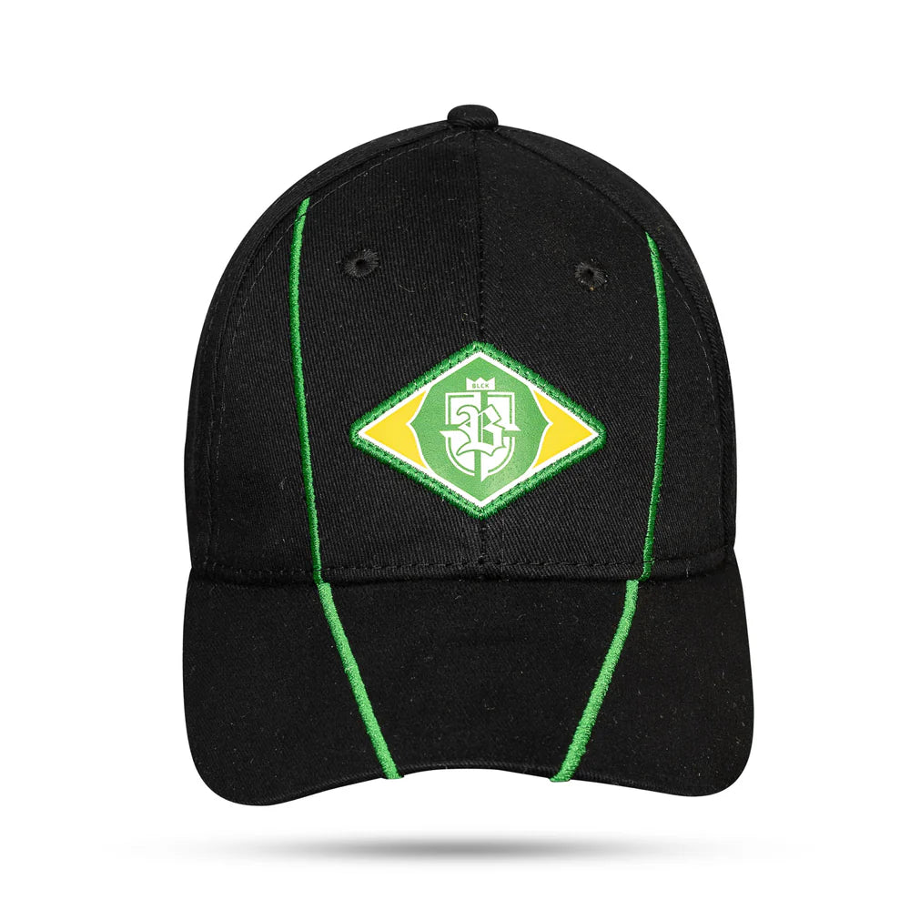 Boné Strapback Baseball Preto Brasil - imagem 3